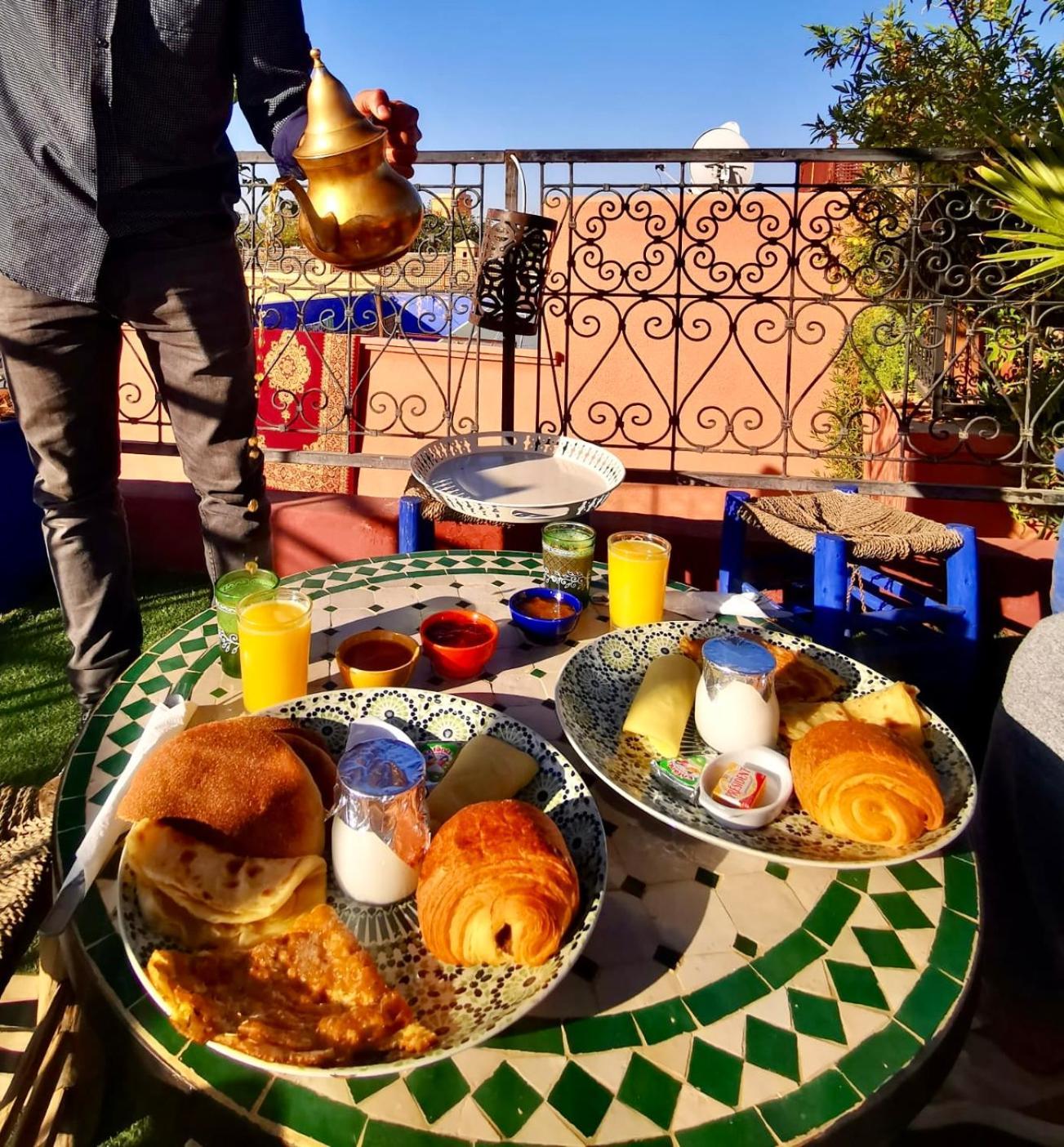 Riad Dar Tiflet Marrakesh Exteriör bild