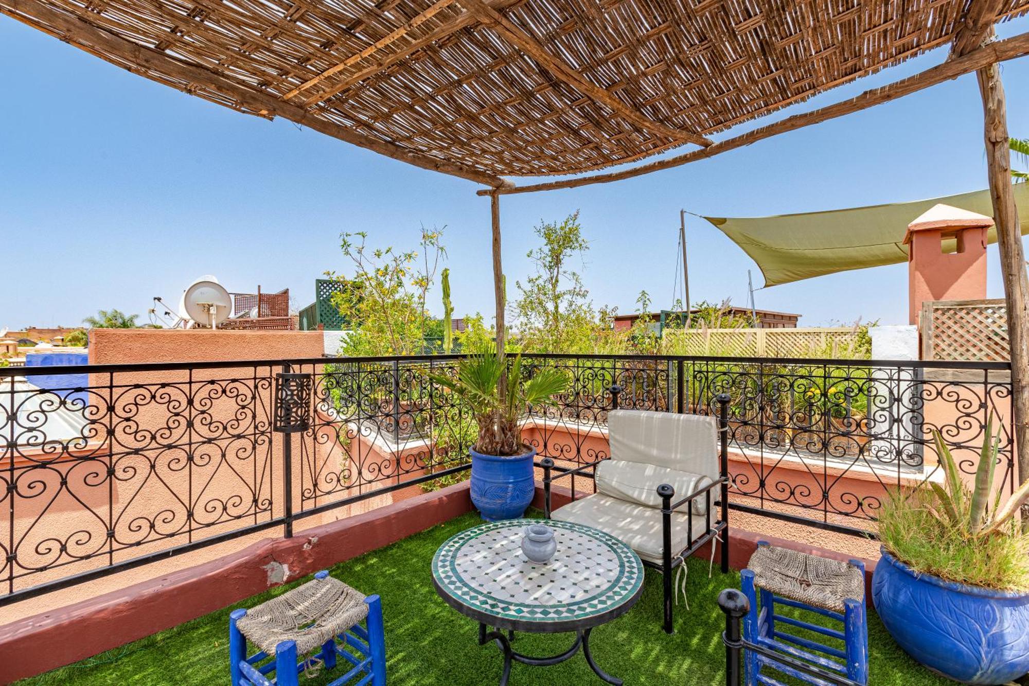 Riad Dar Tiflet Marrakesh Exteriör bild